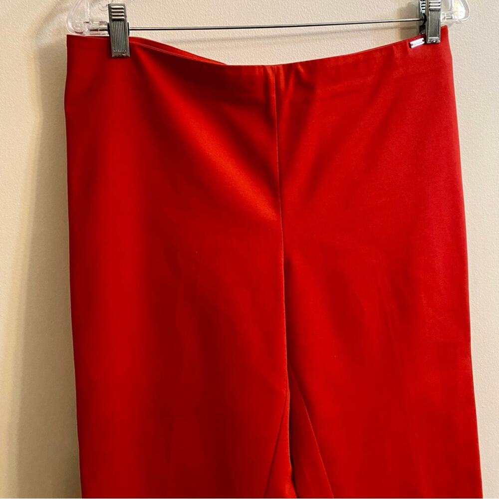 St. John Yellow Label Red Capri Pants High Waisted Women’s 10‎ Made in the USA - Picture 4 of 16